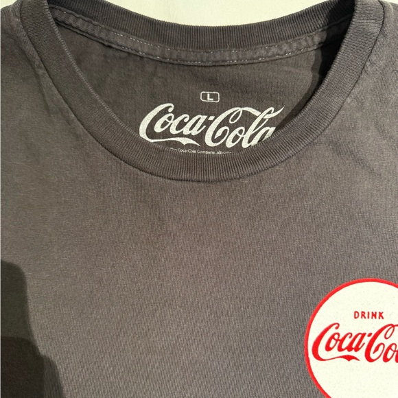 Coca Cola Cowboy Graphic Tee - Black and Red - Picture 3 of 3